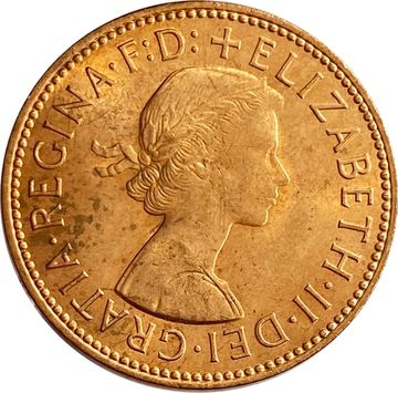 1/2 пенни 1967 Великобритания