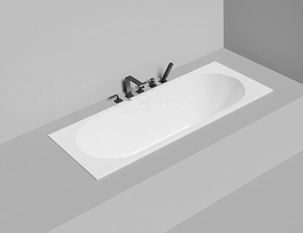 Ванна Salini Ornella AXIS KIT S-Stone 170x70 104723M белая матовая