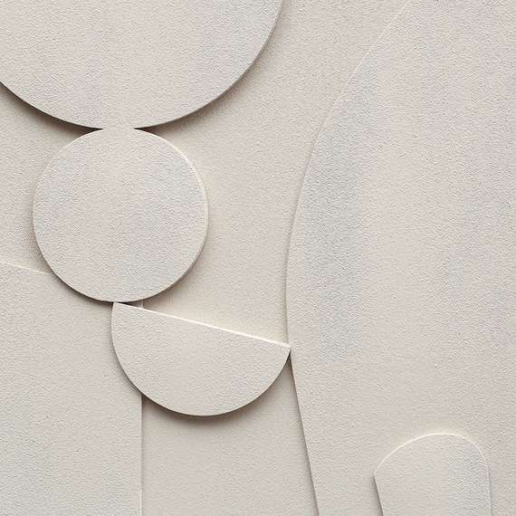 Панно декоративное с эффектом 3d minimalism bubble, 50х70 см