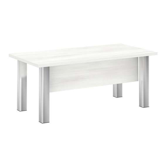 Yalta Стол руководителя M-LT.D-18.1 Снежная Патина/Нержавеющая Сталь 1800*900*750