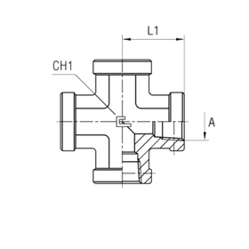 Соединение PSX NPT 3/8