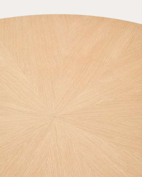 Стол Naanim Ø120 см из дубового шпона