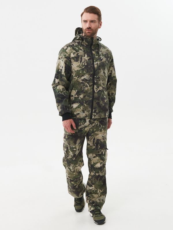 Костюм летний Тайга-3 ткань Твил-Пич цвет Зеленый Питон