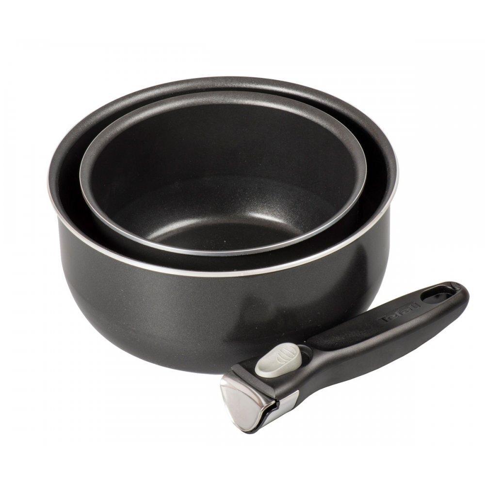 Набор посуды Tefal Ingenio Black 3 3 предмета 16/20см  04131830