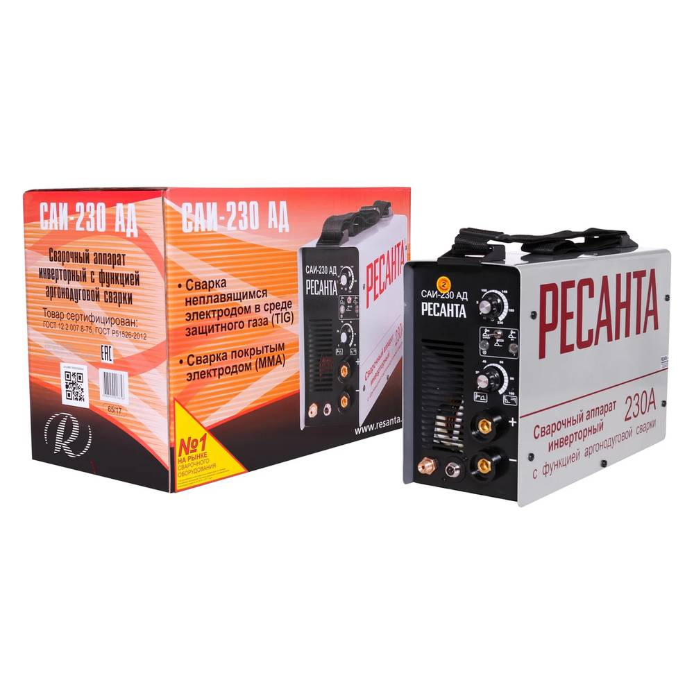 Аппарат сварочный инверторный Ресанта САИ-230АД