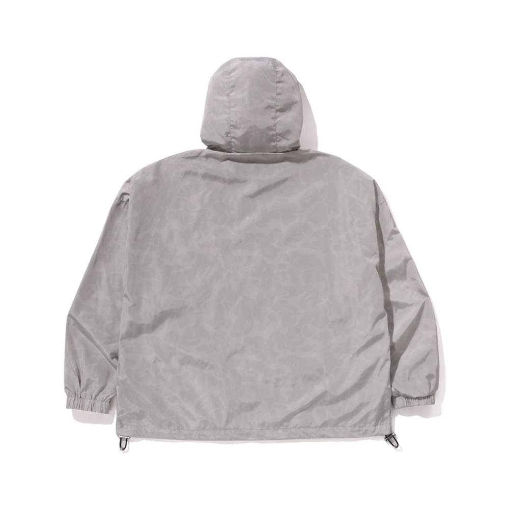 A Bathing Ape Bathing Ape Solid Color Nylon Hooded Куртка серый