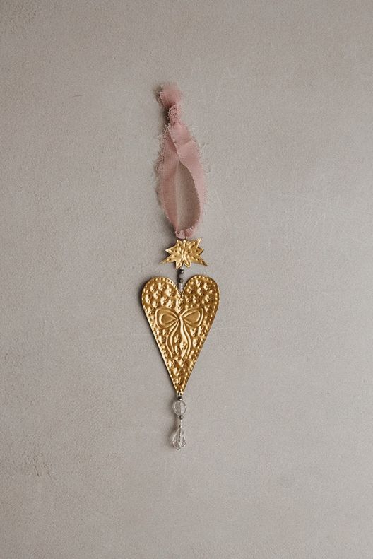 Новогодняя игрушка Сердце №2 / Polya Studio