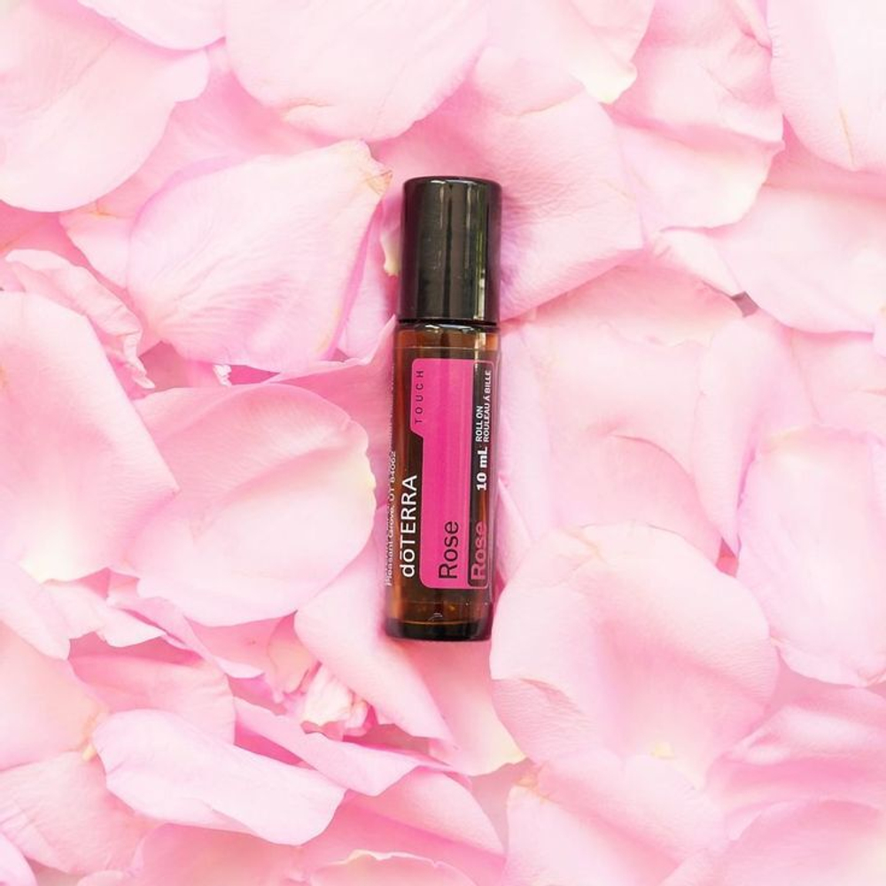 Королева масел «Роза», Rose doTERRA Touch, роллер 10 мл + брелок в подарок
