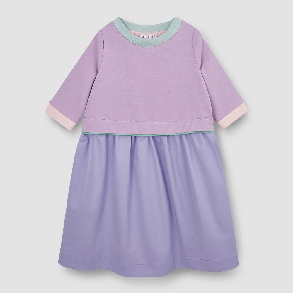 Платье с кантом ЛАВАНДА