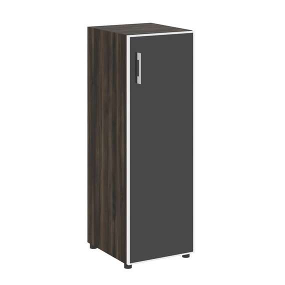 Yalta Шкаф узкий LT.SU-2.4 R (R) black Дуб Мали/Стекло Black 400*450*1195