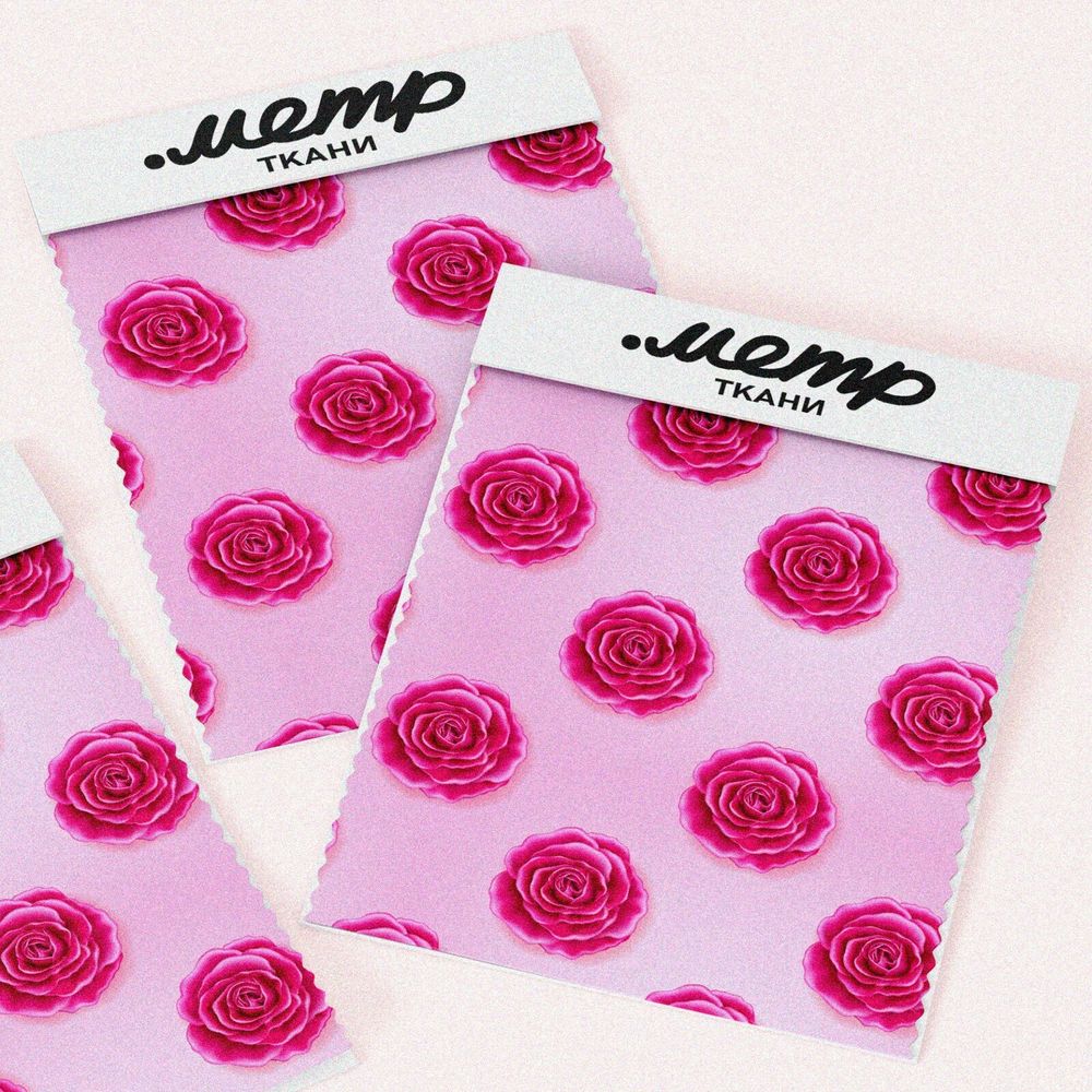 Ткань дюспо розовые розы