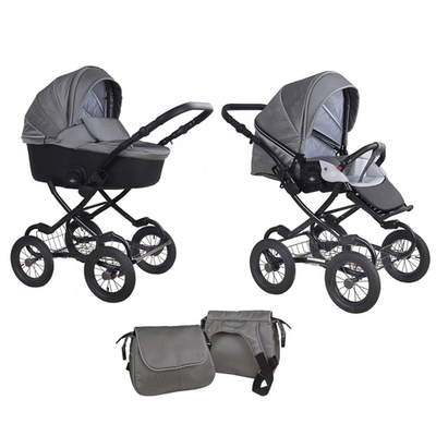 Коляска 2 в 1 Tutis Zippy Classic New 2019 №809 (Черный)