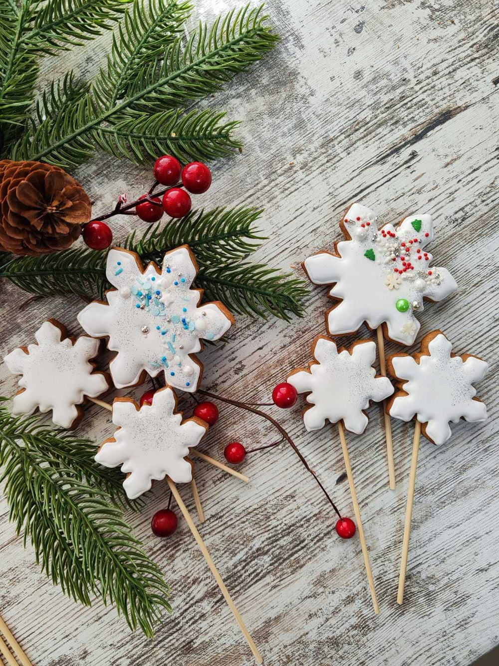 Топпер Пряничный (Россия) НОВОГОДНИЙ в ассортименте