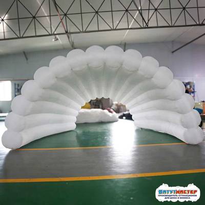 Надувная сцена ракушка LED «Неоновая ночь», 5×3,5×3,5 м