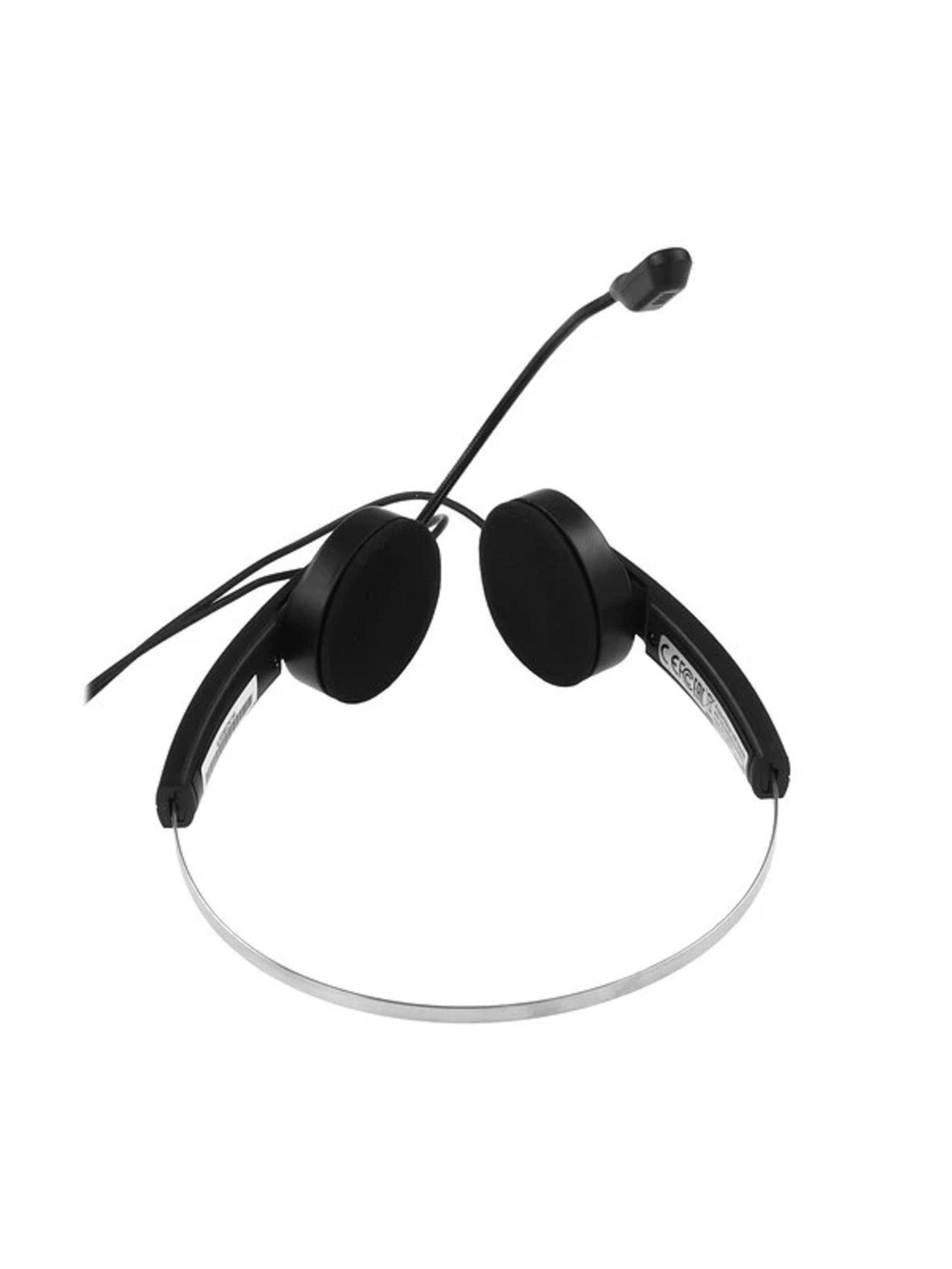 Компьютерная гарнитура Genius HS-220U, регулируемое оголовье, мягкие удобные амбушюры, выносной микрофон с шумоподавлением, пульт управления 31710020402