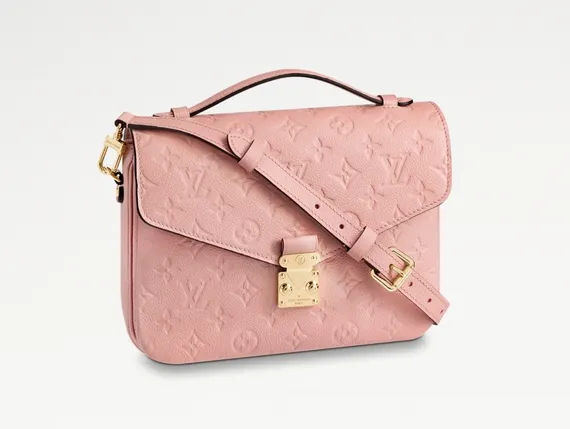 Сумка Louis Vuitton Pochette Metis розовый