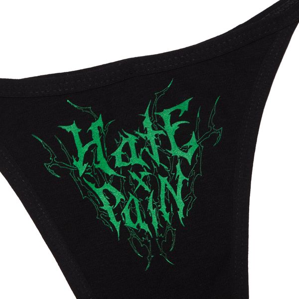 Трусы стринги Черные - фото 2