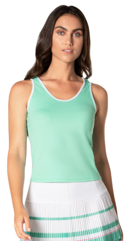 Топ теннисный Lucky in Love Deco in Love Always N' Forever Tank - Green