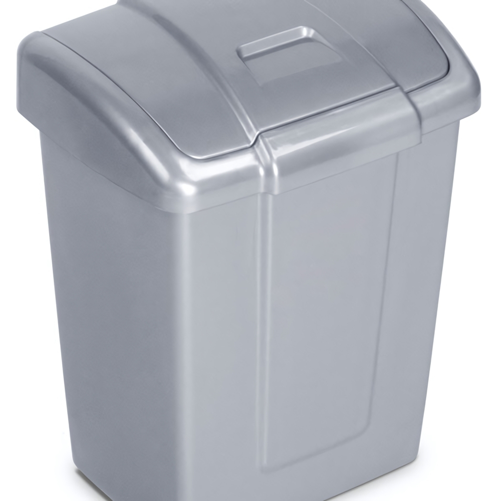 Контейнер для мусора»Форте»6л серебристый С339СРБ
