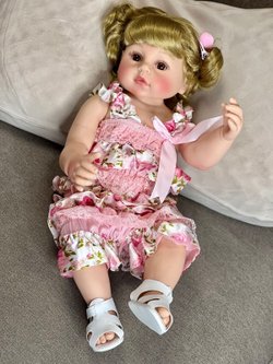 Кукла Реборн виниловая 48см в пакете (FA-019FVA)