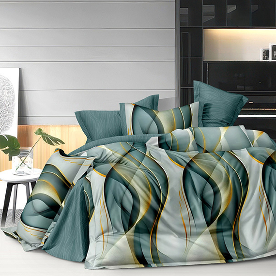 Поплин &quot;Пакистан-принт №42&quot; | ш.220 см | 110 г/м² | хлопок-100%