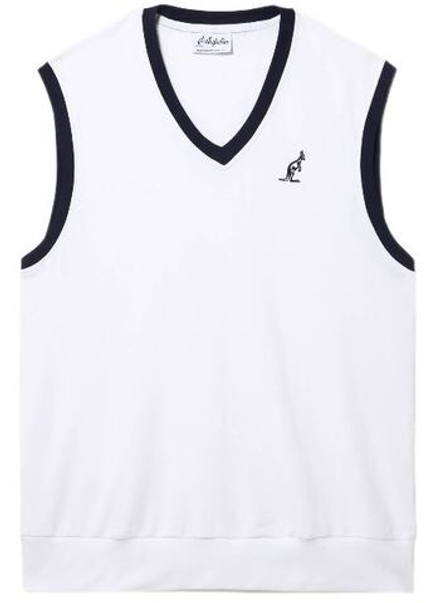Теннисная жилетка Australian Elastic Fleece Gauzed Gilet - bianco