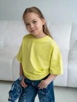 Футболка для девочки оверсайз