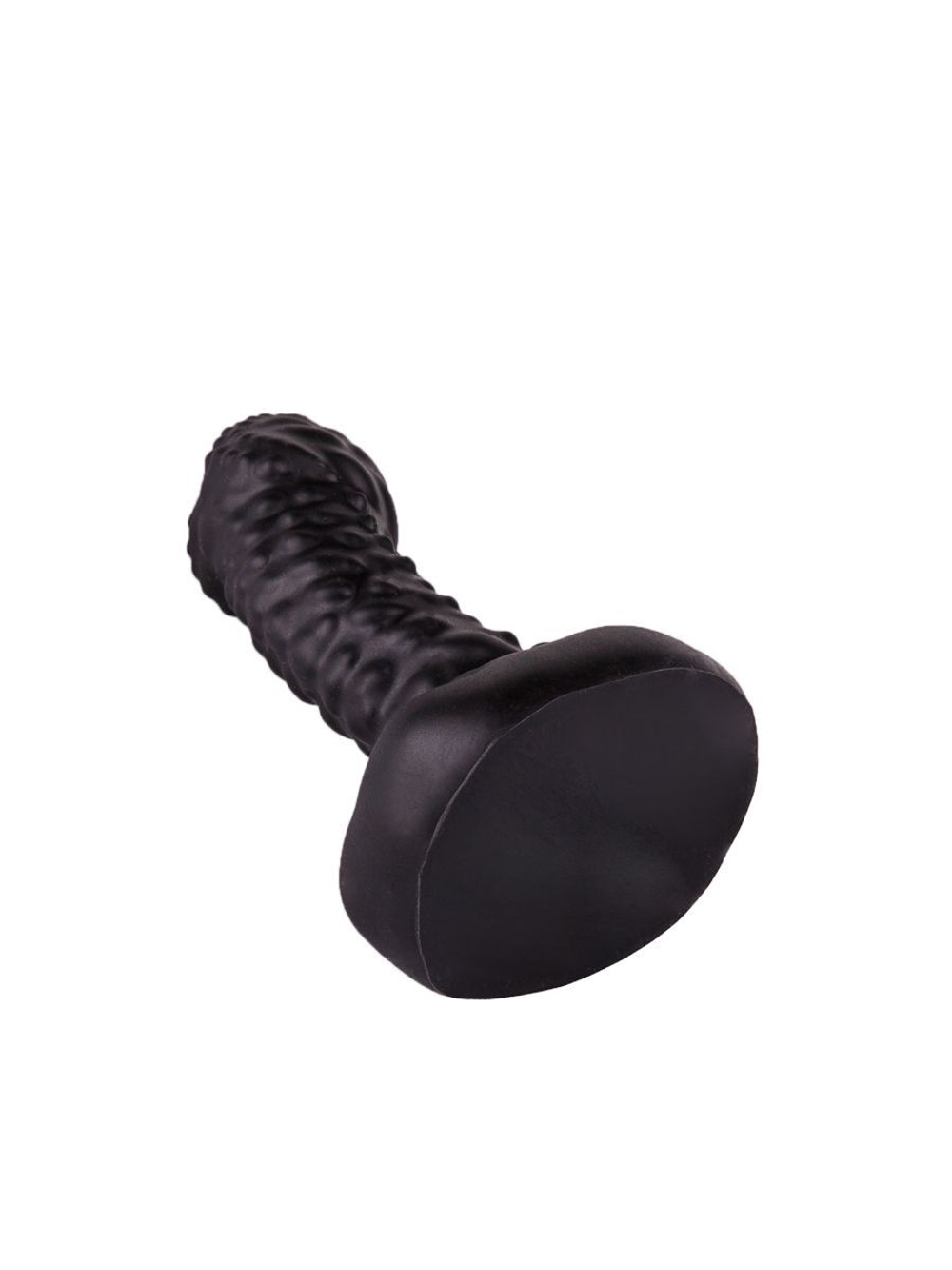 Чёрный плаг-массажёр для простаты - 7,2 см. (Цвет: черный)