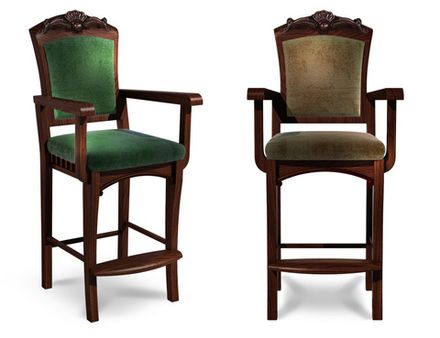 Стул бильярдный Император ясень (№4,Ткань Vilvet Lux,78 Velvet-Lux)