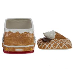 GAEM Конфетница "Пряничный фургон", 2600 мл, L22 W13 H11 см