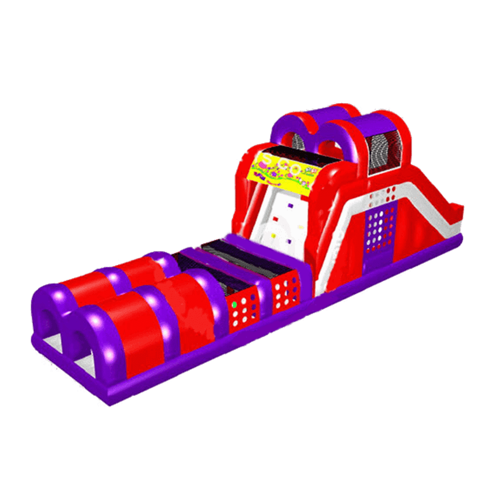 Надувная полоса препятствий "Веселые испытания"