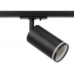 Трековый светильник однофазный ЭРА TR52 - GU10 BK под лампу GU10 матовый черный