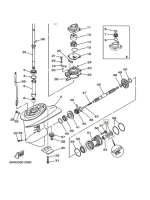 Сальник вала гребного винта 9310120M0700