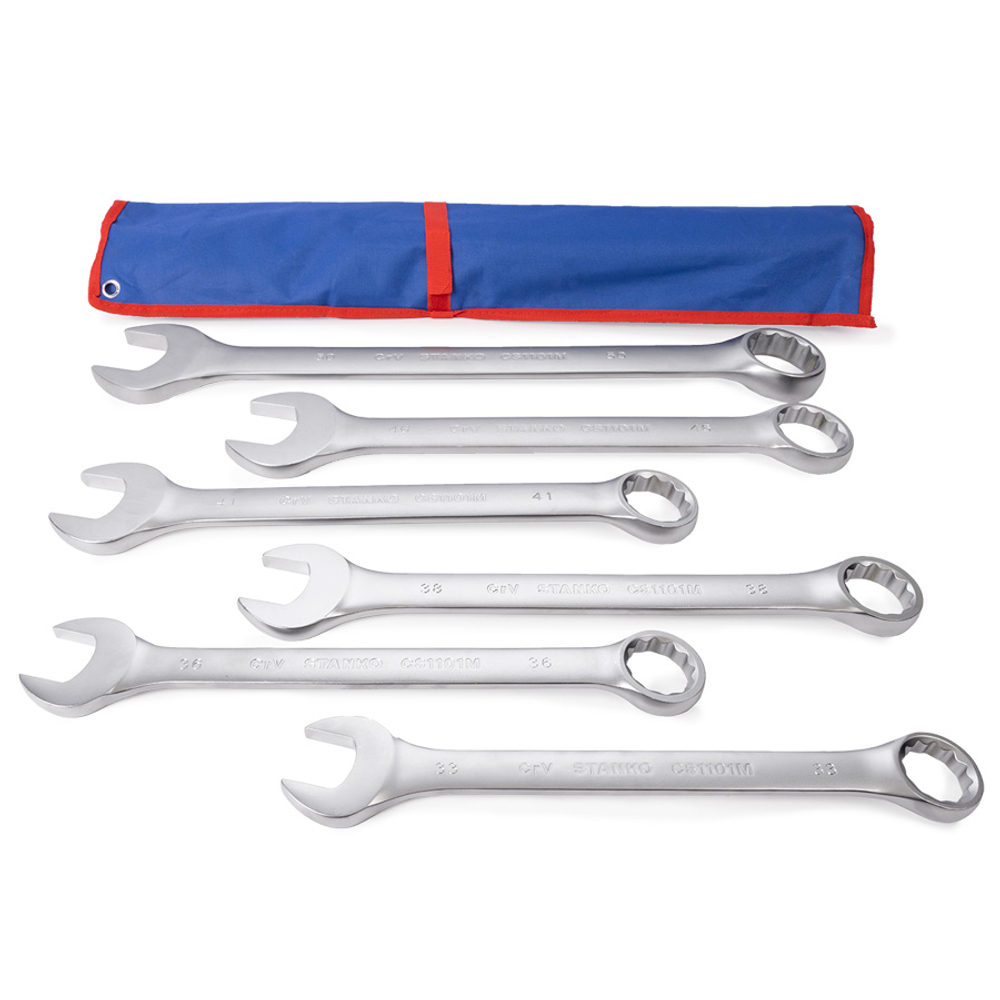 CS11106 Набор ключей комбинированных 6 предметов (33-50 мм)