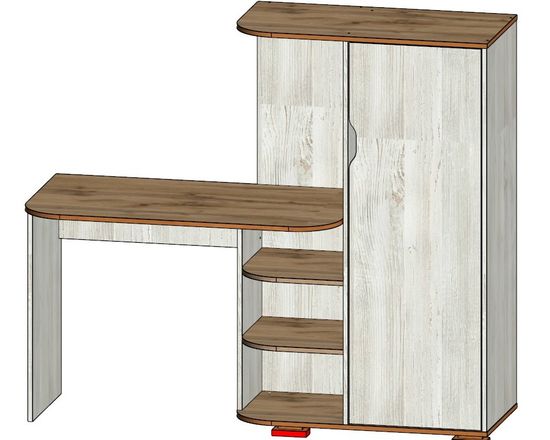 Стол письменный МАЛЬТА-3 правый