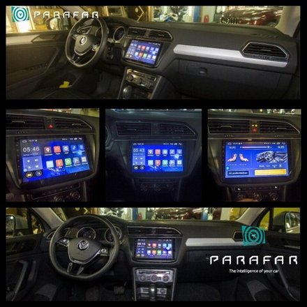 Магнитола для Volkswagen Tiguan 2017+ - Parafar PF975XHD на Android 13, 8-ядер, 4Гб+64Гб, CarPlay, 4G SIM-слот