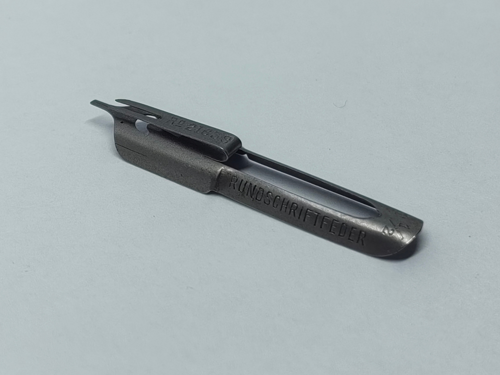 Перо №21639 4 1/2 RundschriftFeder. Schagen's