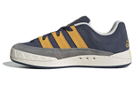 Adidas originals Adimatic suede comfortable, wear-resistant, lightweight, low-top sneakers for men and women with the same blue and yellow