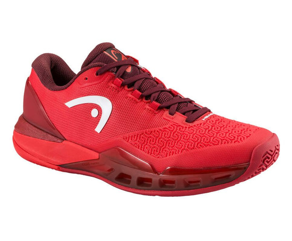 Мужские теннисные кроссовки Head Revolt Pro 5.0 - red/dark red