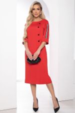 Платье "Дженни" (красное) П8541 LT Collection
