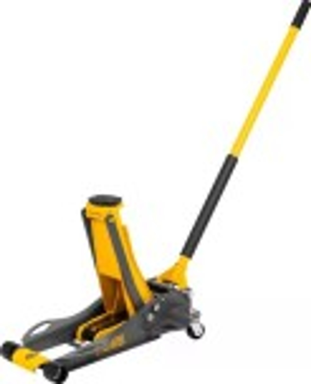 Домкрат подкатной DENZEL 51250 гидравлический 3 т, 75-500 мм, низкий подхват