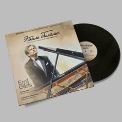 Бетховен "Концерт для фортепиано с оркестром №2" исп. Эмиль Гилельс и Оркестр Кливленда под управлением Джорджа Селла (LP) Новая запечатанная виниловая пластинка