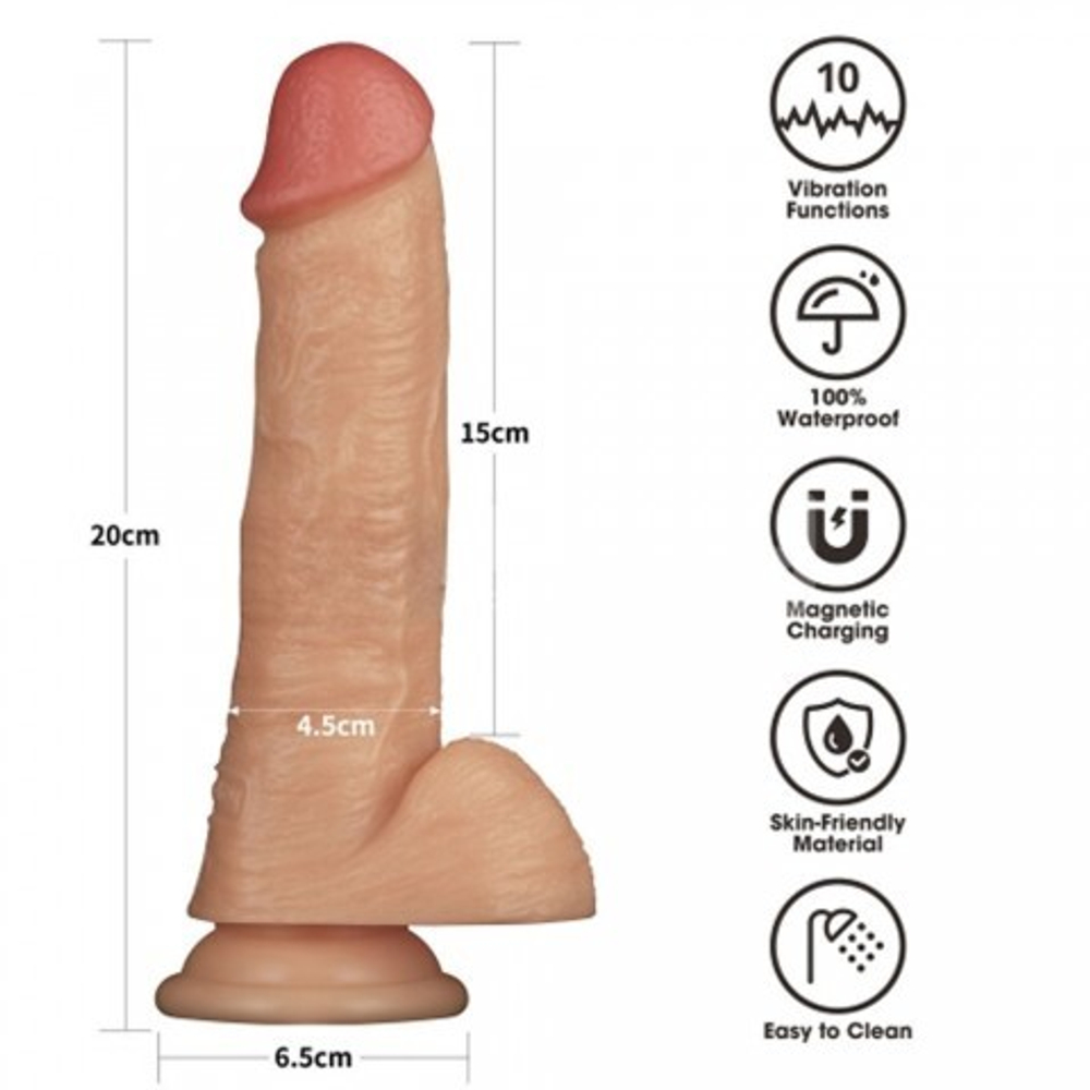 Страпон с вибрацией Ingen 8 (пояс+дилдо) L/XL/2XL