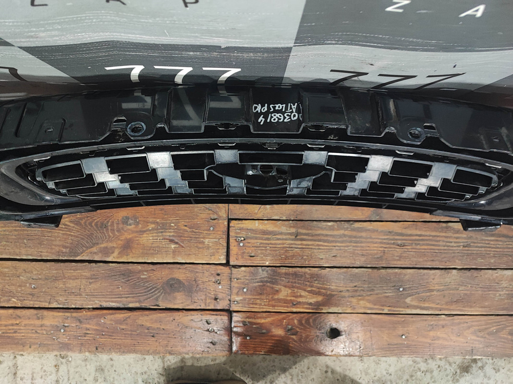 Решетка радиатора Geely Atlas Pro 21-нв Б/У Оригинал 6600064666