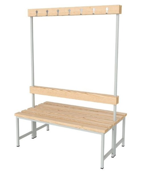 Скамейка-вешалка СКВ-2-1200, 1200х700х1700 мм