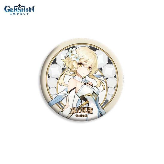 Значок Can Badge Traveler Lumine 6972957482663