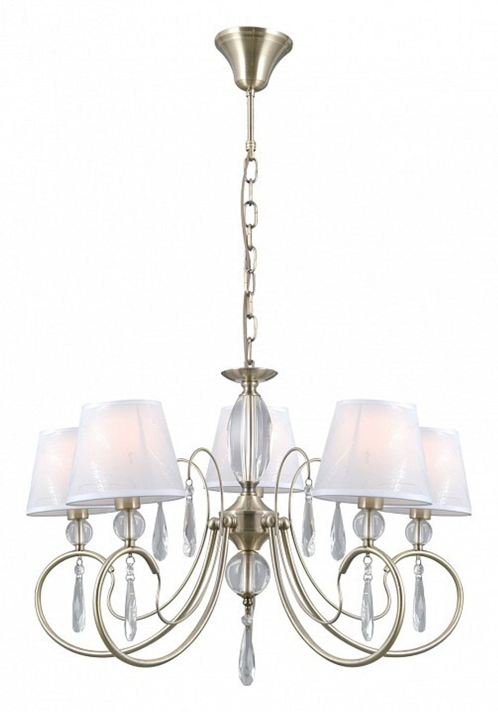 Подвесная люстра ILLUMICO CASTOR IL0193-5PSQ-24 AB CASTOR