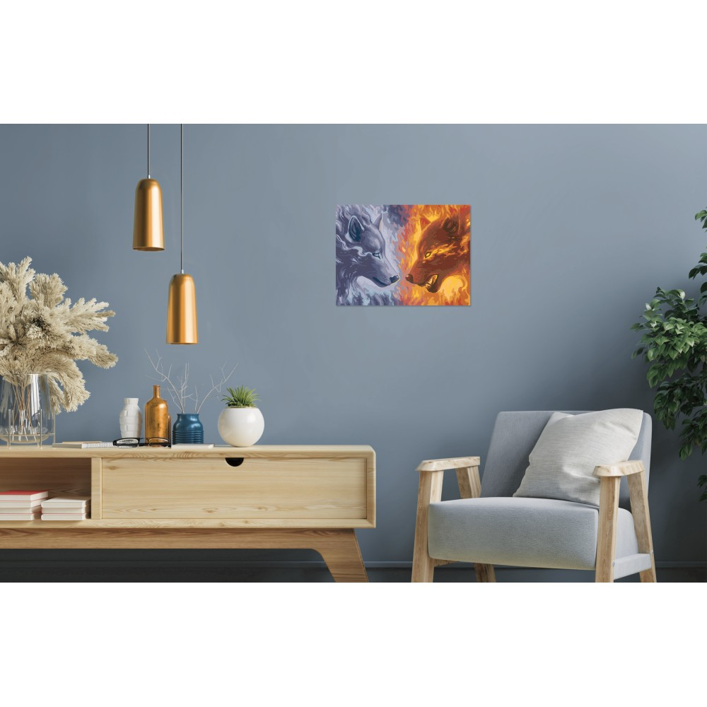 Ravensburger - CreArt Волки Раскраска по номерам 235490