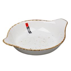 Блюдо круглое d 17 см h3,2 см 350 мл с ручками   P.L. Proff Cuisine [6]