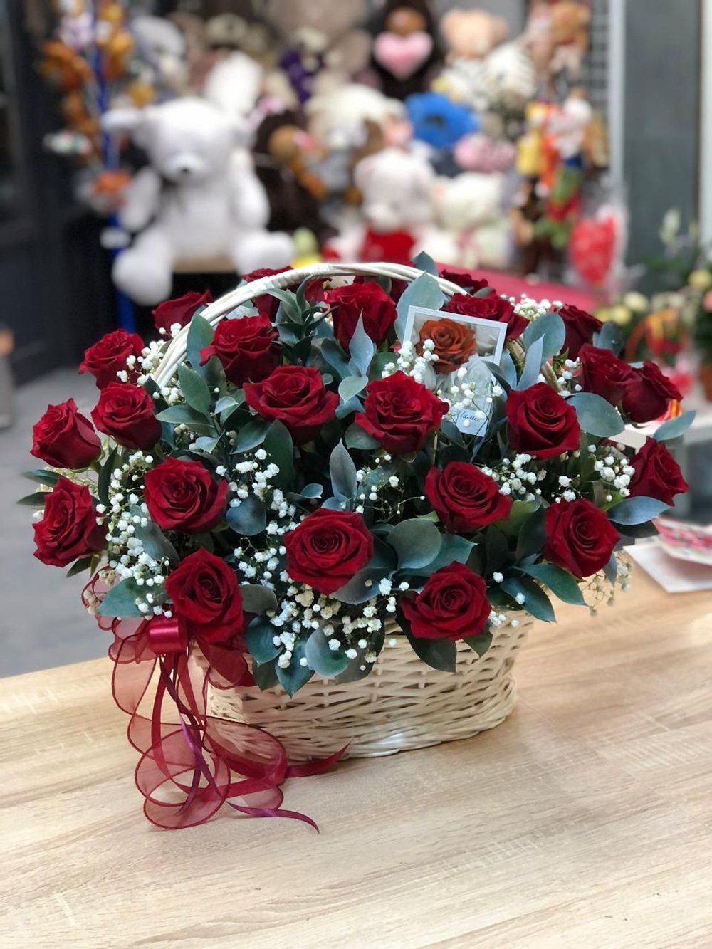 Корзины с цветами